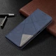 Чехол-книжка с кармашками UniCase Geometric Pattern для Xiaomi Redmi Note 10 Pro - Blue - изображение 2