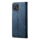 Чехол-книжка с кармашками UniCase Jeans Wallet для Xiaomi Mi 11 Lite / 11 Lite NE - Blue - изображение 3