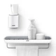 Набор аксессуаров для ванной комнаты MBM MY HOME MVM-MH-07 WHITE/GRAY белый/серый - изображение 1