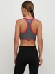 Спортивный топ Biweier 2109 L-XL Серый/Коралловый (2000029567285) - изображение 2