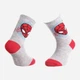 Дитячі шкарпетки бавовняні Disney Spiderman 43890147-3 19-22 Сірі (3349610003511) - зображення 1