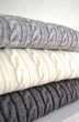 Плед Прованс Soft косы 90x130 см Графит (4823093417588) - изображение 3