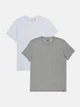 Футболка Levi's Slim 2Pk Crewneck 1 2 Pack Slim 79541-0003 M 2 шт (5400816416258) - изображение 1