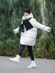 Комплект (шапка + шарф) женский SVTR 933 One Size Черный (0933000011) - изображение 7