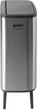 Бак для мусора Brabantia Bo Touch Bin Hi двухсекционный 2х30 л Матовый стальной (130649) - изображение 2