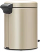Бак для мусора Brabantia Pedal Bin 5 л Шампань (304422) - изображение 3
