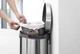 Відро для сміття Brabantia Pedal Bin FlatBack 40 л Матове сталеве (482021) - зображення 12