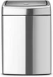 Відро для сміття Brabantia Touch Bin 10 л Матове сталеве (477225) - зображення 1