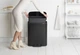 Відро для сміття Brabantia Bo Pedal Bin 60 л Чорне матове (211362) - зображення 4