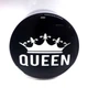 Держатель (попсокет) для телефона Queen черно-белый - изображение 1