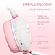Беспроводные наушники "CAT" BK1 с кошачьими ушками и LED лапками WHITE+PINK - изображение 3