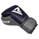 Боксерские перчатки RDX Leather Pro C4 RDX Inc 10oz Сине-серый (37260081) - изображение 5