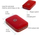 Фотопринтер портативный HP Sprocket Photo Print Red + Набор бумаги в Подарок! - изображение 2