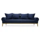 Диван прямой Mary 3 Seater (Davidos) Синий 141127_3 - изображение 1