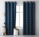 Дизайнерская портьера Glammy Room99 140 х 250 см (Z/Р/Glammy) Blue - изображение 1