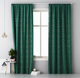 Дизайнерская портьера Glammy Room99 140 х 250 см (Z/T/Glammy) Dark Green - изображение 1