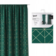 Дизайнерская портьера Glammy Room99 140 х 250 см (Z/T/Glammy) Dark Green - изображение 2