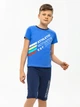 Комплект (футболка+бриджи) Smil 92 Яркий-синий 113269 - изображение 4