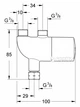 Термостат для раковины GROHE Grohtherm Micro 34487000 - изображение 11