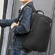 Рюкзак городской Tigernu T-B3621B для ноутбука 15.6" с USB объем 21л. Черный (кодовый замок в подарок) - изображение 6