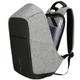 Рюкзак городской Антивор Mark Ryden Safe MR5815ZS SJ G для ноутбука 15,6" с USB объем 18 л. Серый - изображение 2