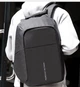 Рюкзак городской Антивор Mark Ryden Safe MR5815ZS SJ G для ноутбука 15,6" с USB объем 18 л. Серый - изображение 5