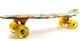 Скейтборд Пенни борд Penny Board 22" CARAMEL Карамельный Светящиеся колеса - изображение 4