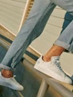 Мужские кеды низкие adidas Originals Stan Smith FV4083 40.5 (8) 26.5 см Cloud White/Cloud White/Blue Bird (4062056800207) - изображение 11