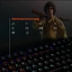 Провідна ігрова клавіатура USB Meetion MK007 c LED RGB підсвіткою механічна |RU/EN розкладки| Black (MK007) - зображення 5