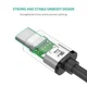 Дата кабель USB-C to USB-C 2.0m US286 3A Black Ugreen (10306) - изображение 5