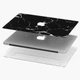 Чехол пластиковый для Apple MacBook Air 13 A1932 / A2179 Черный мрамор макбук про case hard cover (6347-2742) - изображение 4