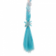 Коса Эльзы с бантом на резинке 1147-light blue голубой цвет - изображение 3