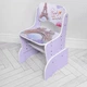 Дитяча парта зі стільчиком BL2071-22 Bambi. Париж фіолетовий кольору - зображення 4