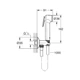 Grohe TEMPESTA-F Trigger Spray 30 душовий набір з кутовим вентилем, 1 вид струменя, хром - 26358000 - зображення 2