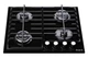 Варочная поверхность газовая BORGIO 6190-17 (Black Glass) FFD - изображение 2