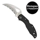 Ніж Spyderco Byrd Hawkbill серрейтор BY22SBK - изображение 1
