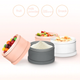 Контейнер для зберігання дитячих сумішей Cloudy Pink, Belove - зображення 4