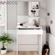 Мини столик с зеркалом Vicco Isabelle 60х140, белый - изображение 7