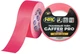 Матова стрічка флуоресцентна HPX FLUO Gaffer Tape PRO 50 мм х 25 м Рожева (PF5025) - зображення 1