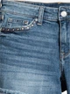 Шорти джинсові жіночі H&M 0531931_02 36 Сині (KZ2000000734798_KAY2000000734798) - зображення 4