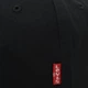 Кепка чоловіча Levi's Classic Twill Red Tab Baseball Cap 77136-0157 One Size Regular Black (7613267725437) - зображення 3