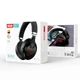 Беспроводные Bluetooth наушники XO BE18 с RGB подсветкой Black (BE18) - изображение 8