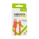 Кабель USB Optima Flat Speed MicroUSB (C-014) White - изображение 2