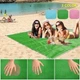 ​Коврик - сетка для пляжа Антипесок 200*150 см Sand Leakage Beach-Mat Пляжная подстилка Зелёная - изображение 4
