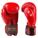Боксерские перчатки TopTen X-2 кожа 12oz красные TT-X2 - изображение 2