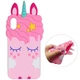 Чехол 3D Toy для Iphone XR бампер резиновый Единорог Rose - зображення 5
