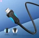 Кабель Vention USB-A 2.0 — microUSB B, 1.5 м Black (VAS-A04-B150-N) (59625004) - зображення 6