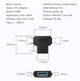 Перехідник Vention USB 3.0 Type-C / USB 3.0 OTG AF / microUSB Bм (CDIB0) (64619982) - зображення 6