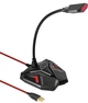 Микрофон Promate Streamer LED, USB Maroon (streamer.maroon) - изображение 1