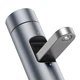 FM-модулятор (трансмиттер) Baseus Energy Column BS-01 (Bluetooth, MP3) c функцией зарядного устройства Silver - изображение 4